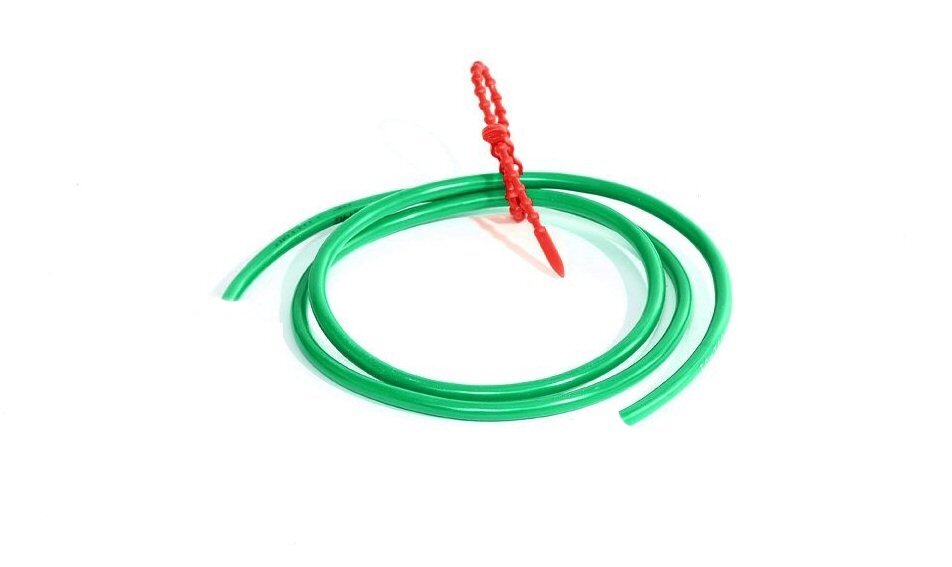 Green three-core installation cable