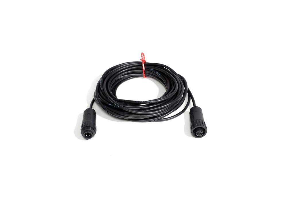 Schwarzes Verbindungskabel mit Amphenol-Stecker