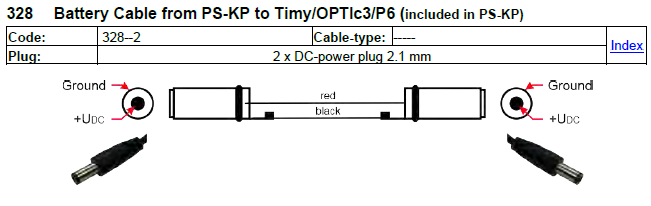 Datenblatt für PS-KP Batteriekabel