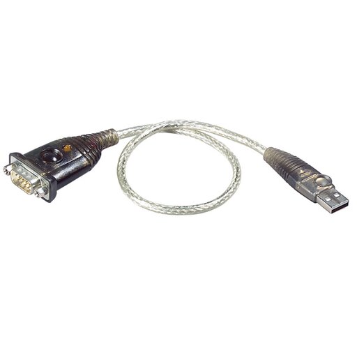 Graues Kabel von USB 2.0 Typ A zu RS232